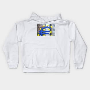 Euro monument, Frankfurt Kids Hoodie